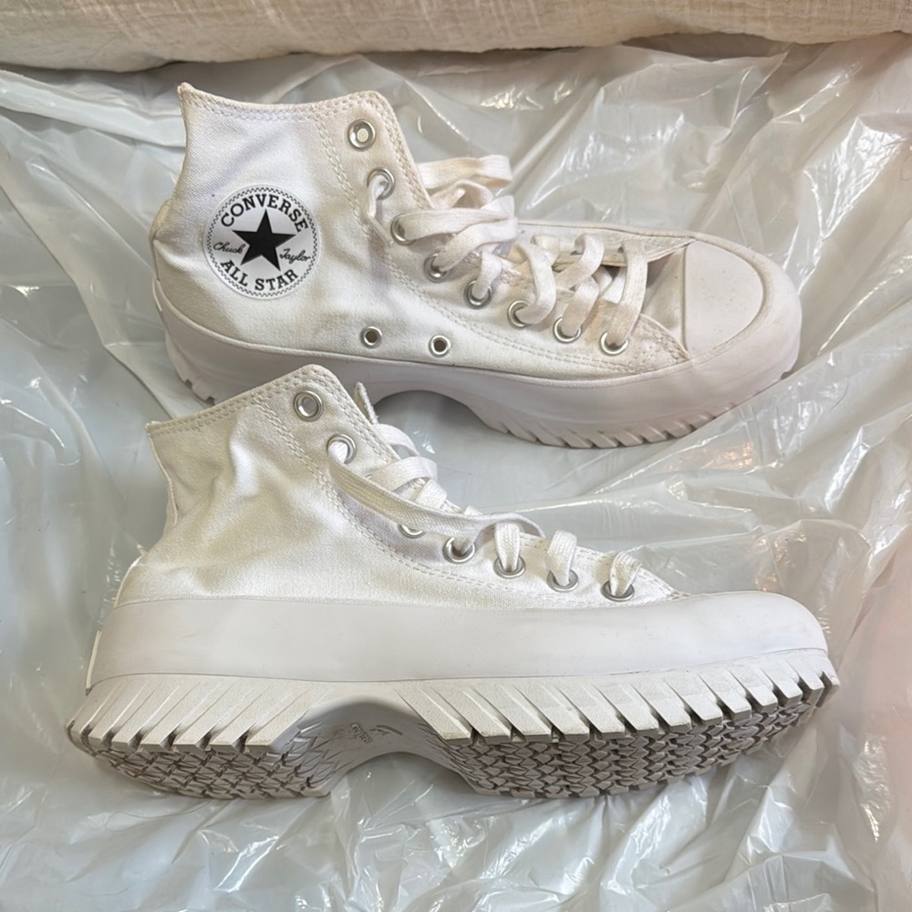 Converse All Star White High-Top Sneakers